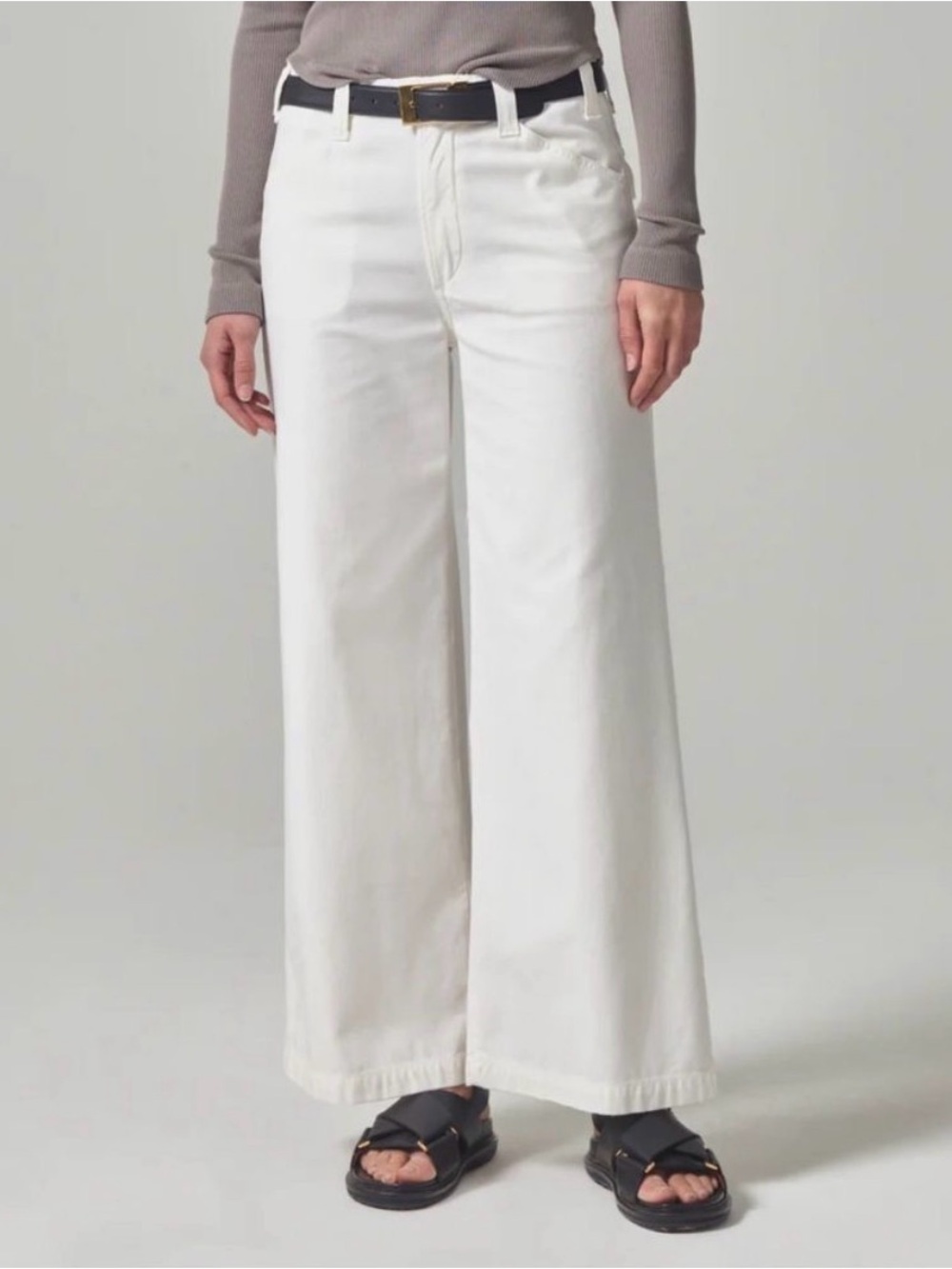 NWT Citizens of Humanity Paloma Utility Pants in Oyster Size 28